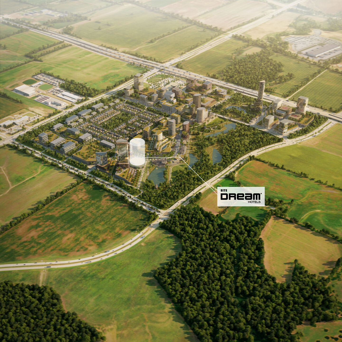 Firefly Park Aerial + Dream Hotel Site Rendering Hi-Res 220520.jpg